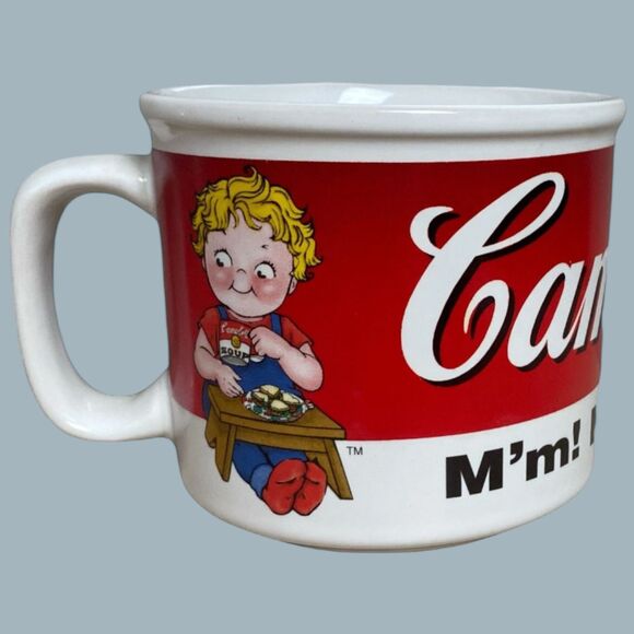 Vintage 1998 Campbell’s Kids Soup Mug Westwood 14 oz M'm M'm Good Ceramic Cup - Picture 1 of 6